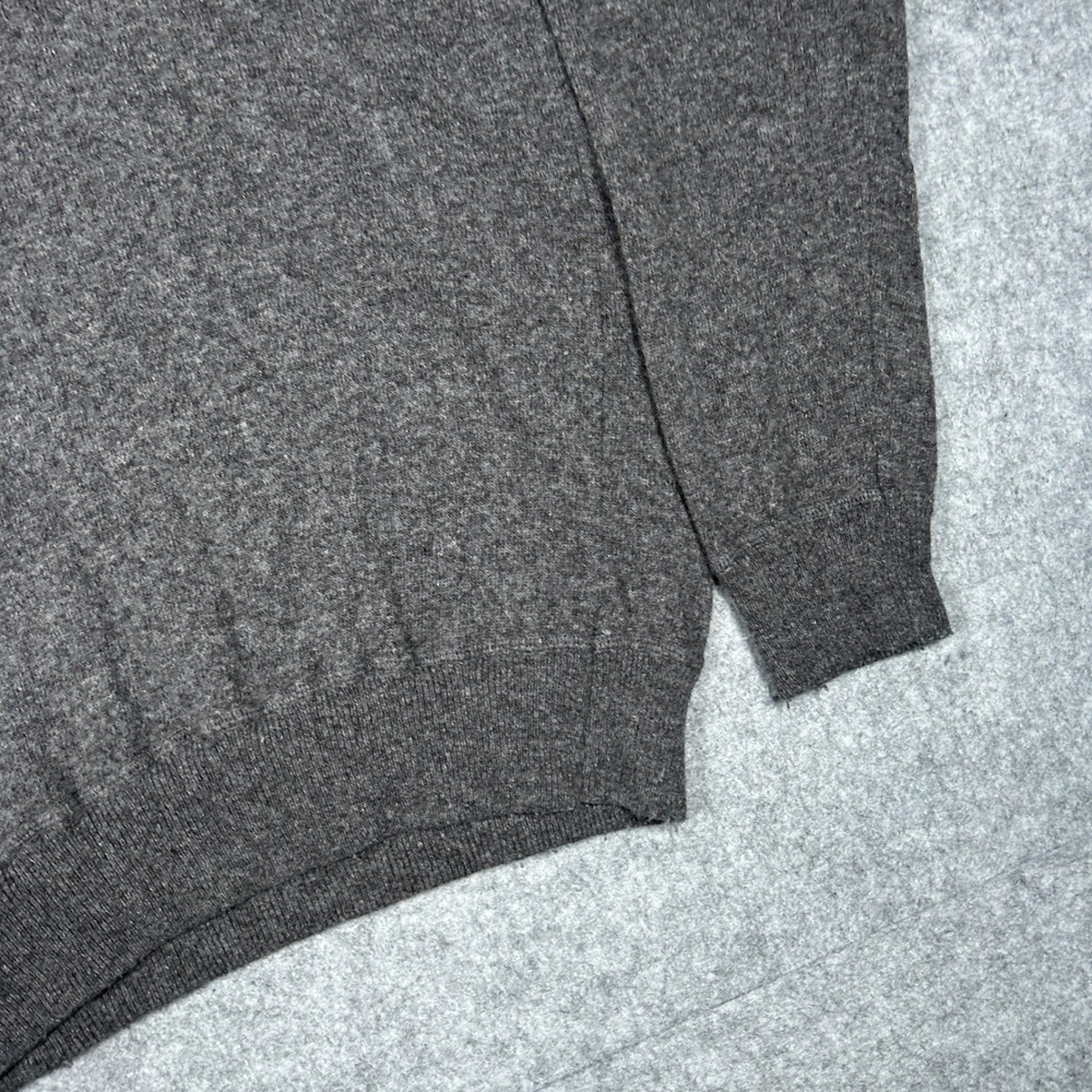 CP Company Sweater Mens Grey Wool Linen Blend Crewneck Knit italy Made - Picture 16 of 16